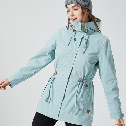 Women's Sweater Coat Zipper Jacket