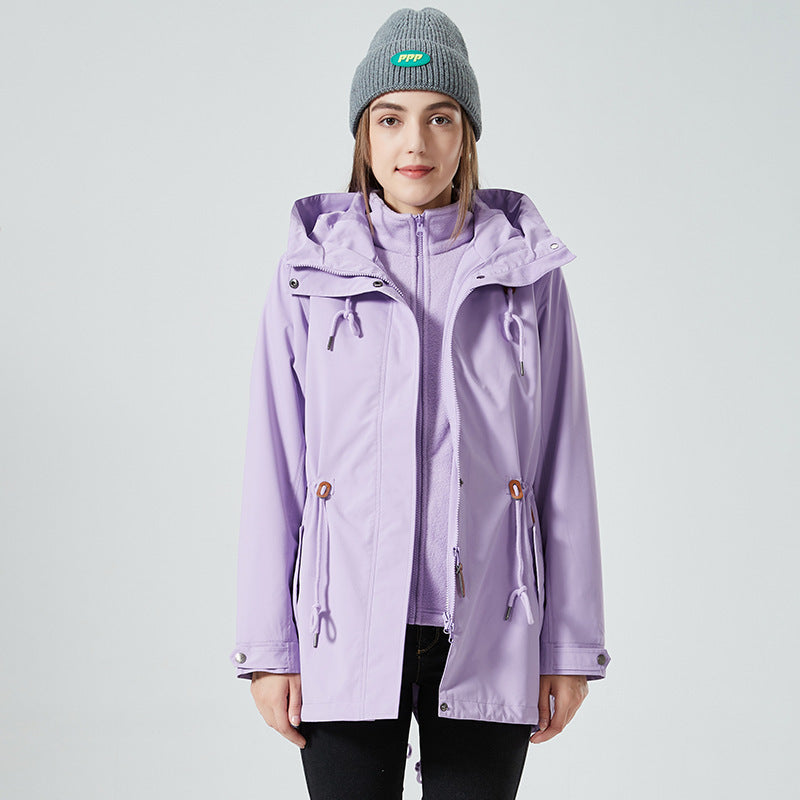 Women's Sweater Coat Zipper Jacket