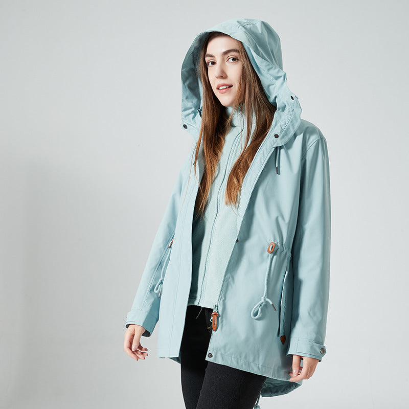 Women's Sweater Coat Zipper Jacket