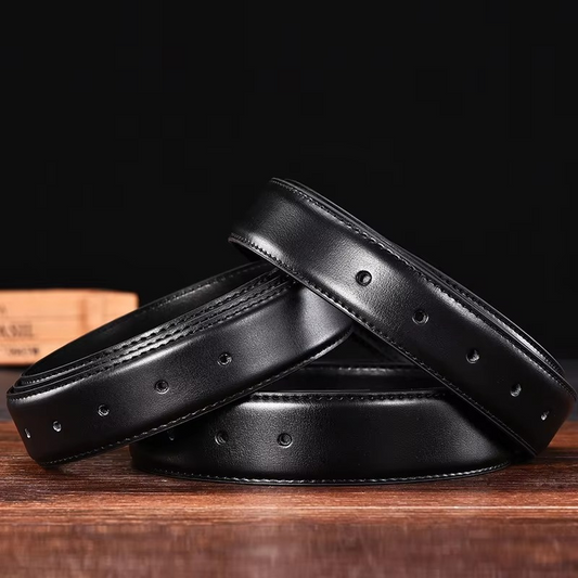 Buckle Black Belt Body Without Buckle Strap