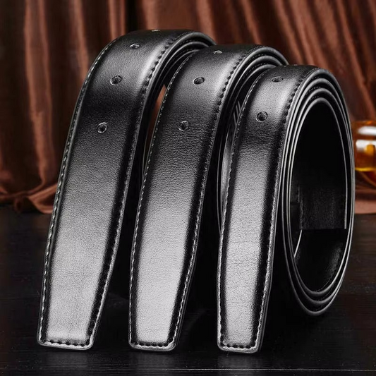 Buckle Black Belt Body Without Buckle Strap